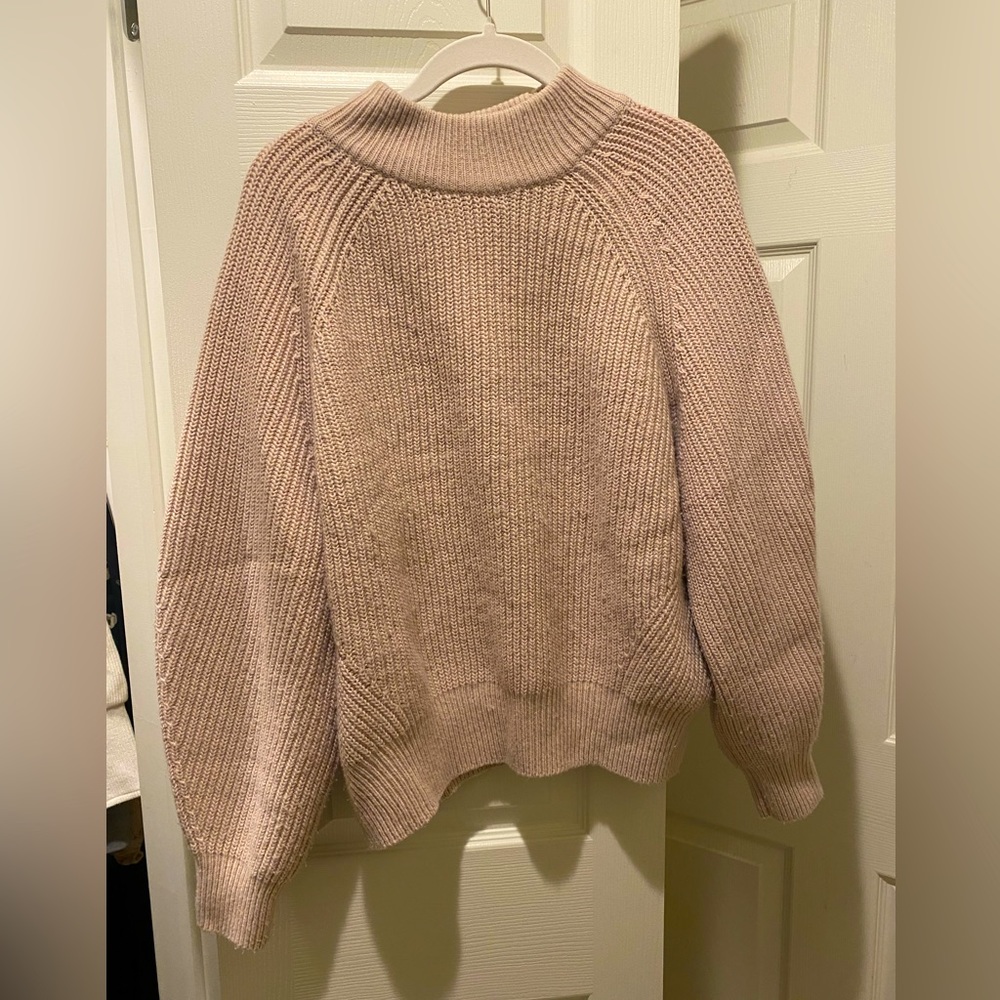 Blush H&M Rib-knit Sweater